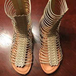 I am selling gladiator sandals.